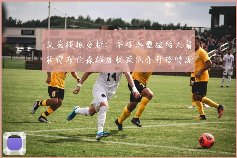 交易模拟分析：字母加盟纽约火箭获得布伦森雄鹿收获范乔丹哈特谢泼德等球员